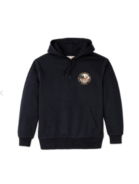 BUCK GRAPHIC HOODIE (PROSECTOR) NIGHT SKY