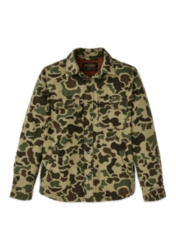 FLEECE LINED JAC-SHIRT TUNDRA SHRUB CAMO