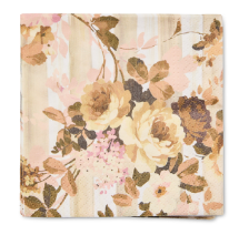 wild rose cocktail paper napkins