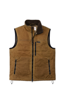 TIN CLOTH PRIMALOFT VEST DARK TAN 2