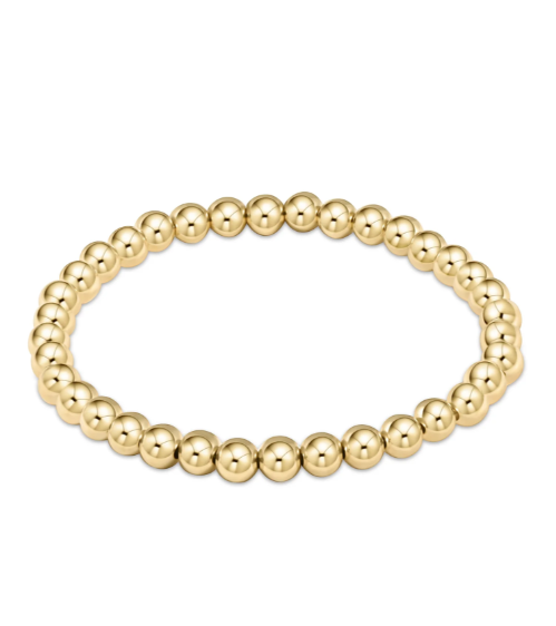 Classic Gold 5mm Bead Bracelet