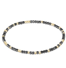 Hope Unwritten Silver Faceted Hematite 2mm Bead Br