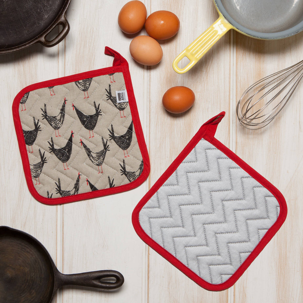 Chicken Scratch Potholder