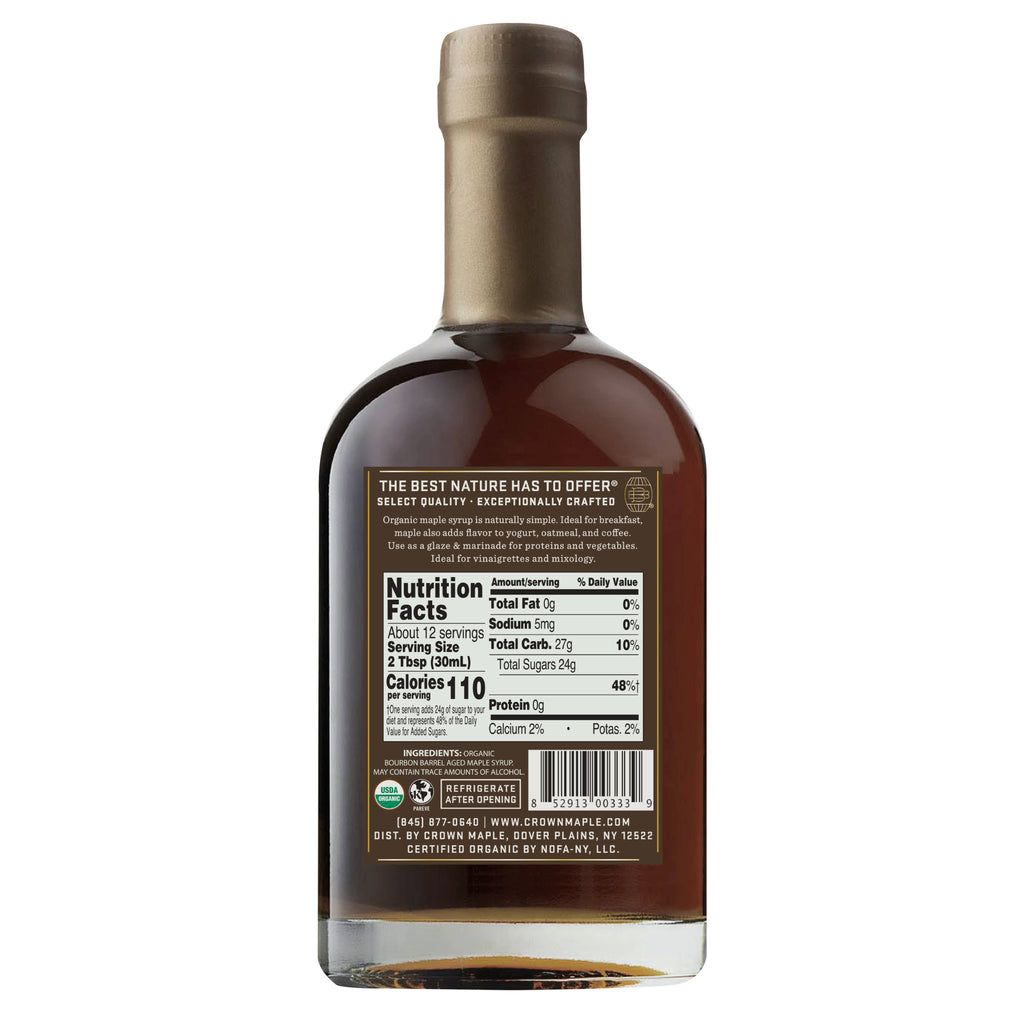 Bourbon Barrel Aged Organic Maple Syrup
