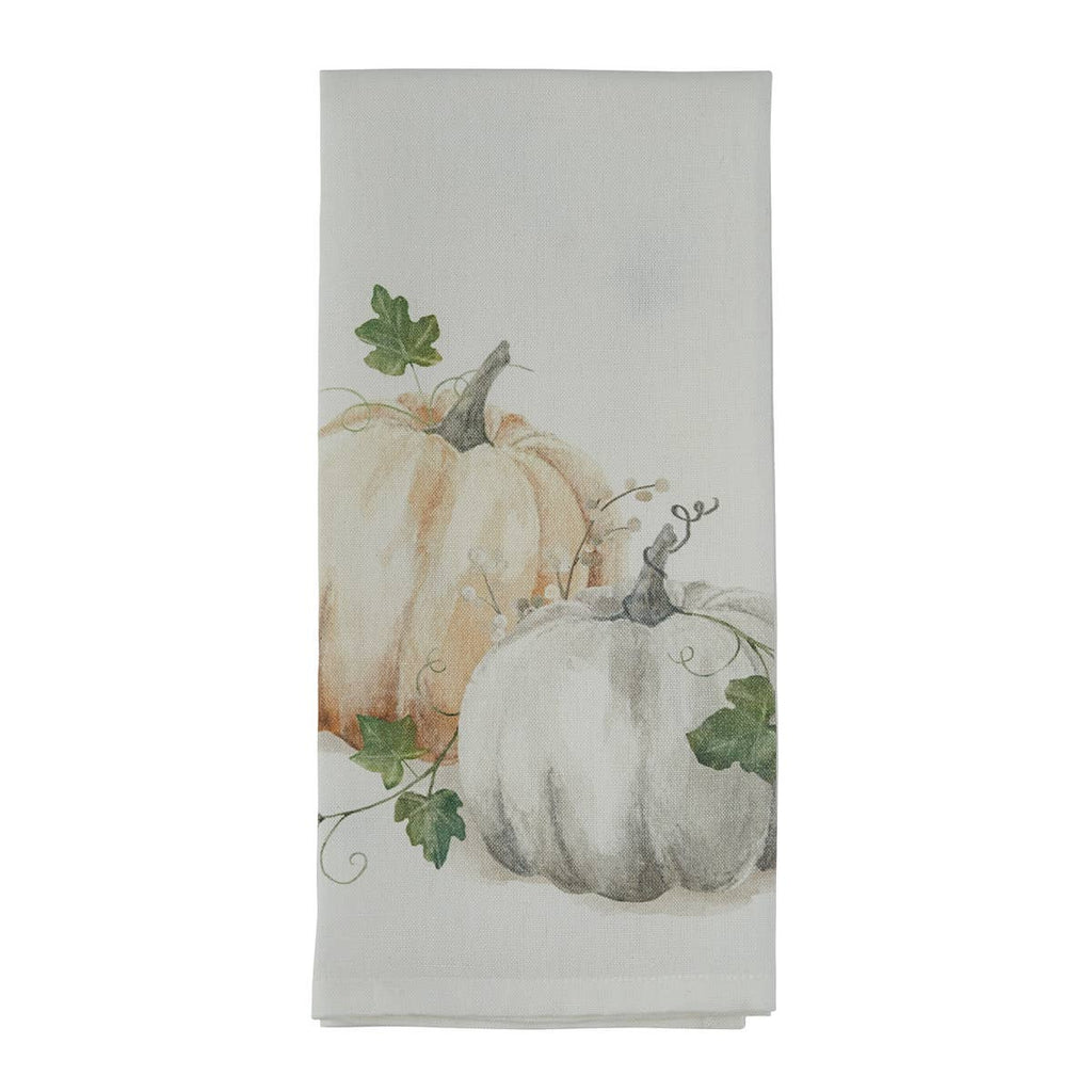 Water Color Pumpkin Towel