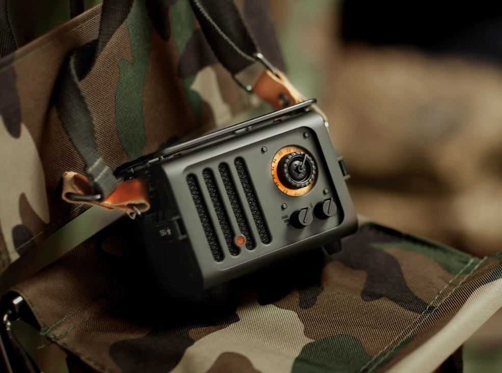 MUZEN Wild Jeep Portable FM Radio & Bluetooth Speaker