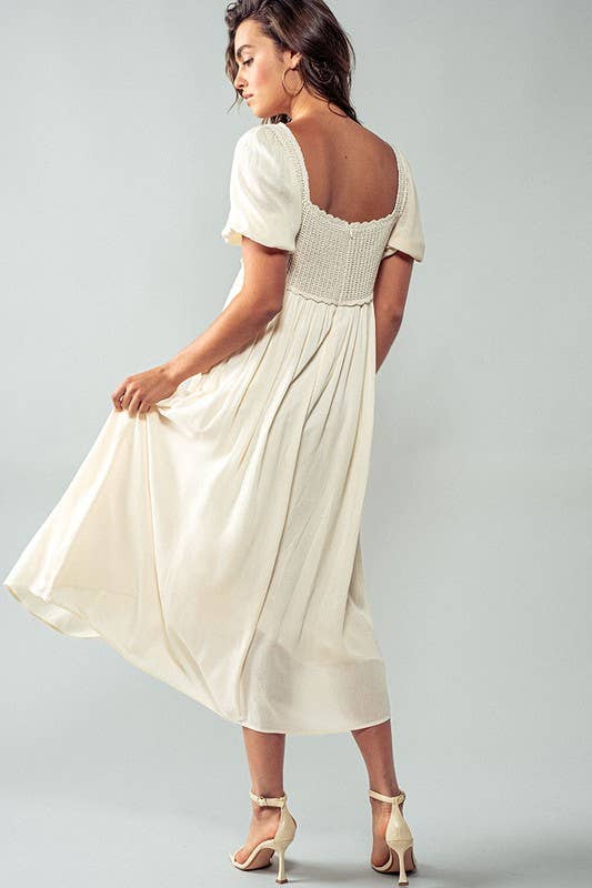 TIMELESS ROMANTIC MIDI DRESS