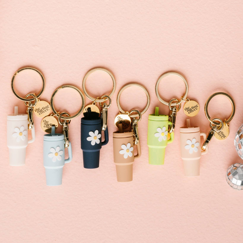 Tiny Tumbler Keychain - Oat