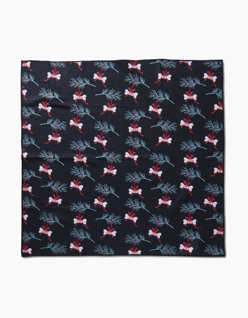 Bones For Christmas Dog Towel