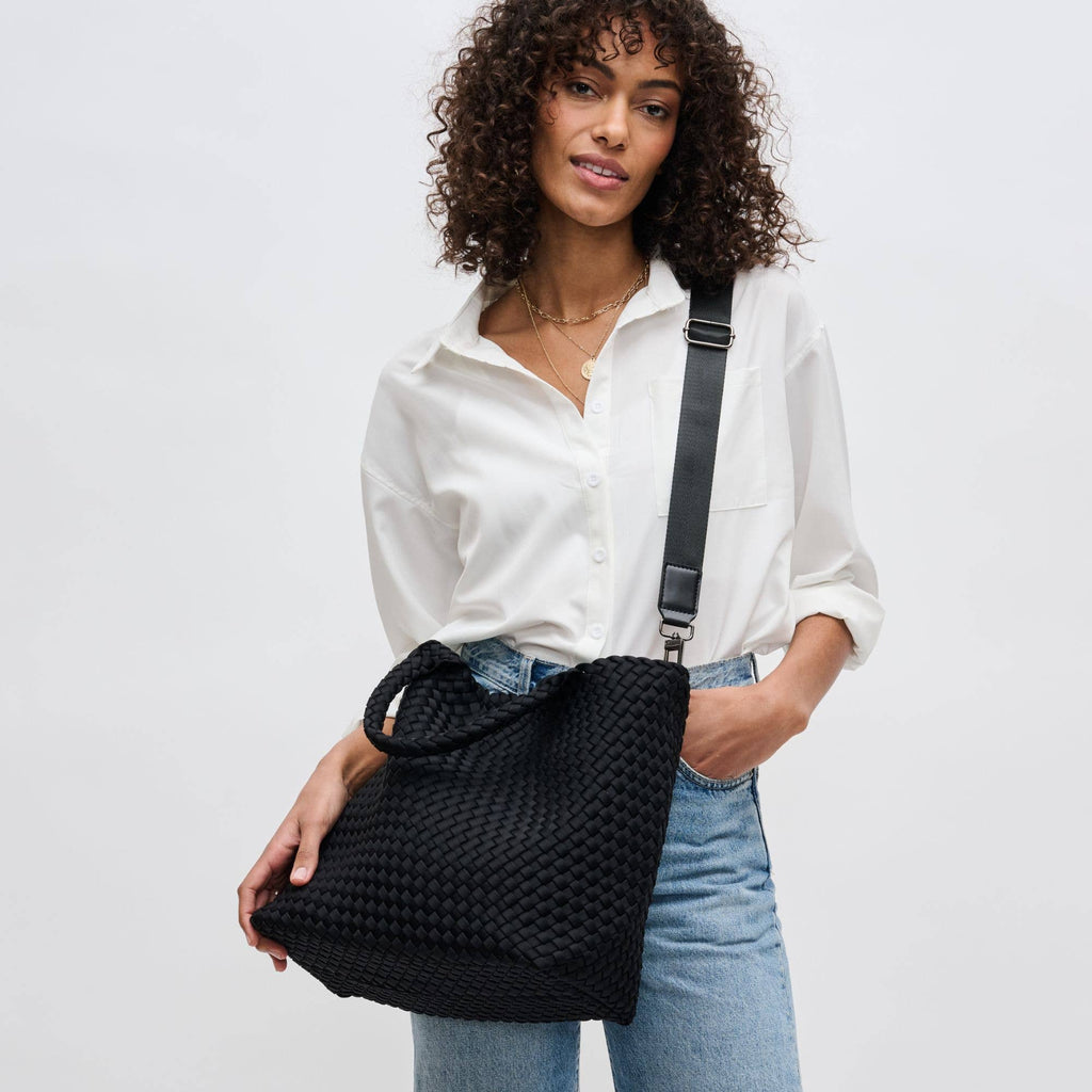 Sky's The Limit - Medium Woven Neoprene Tote