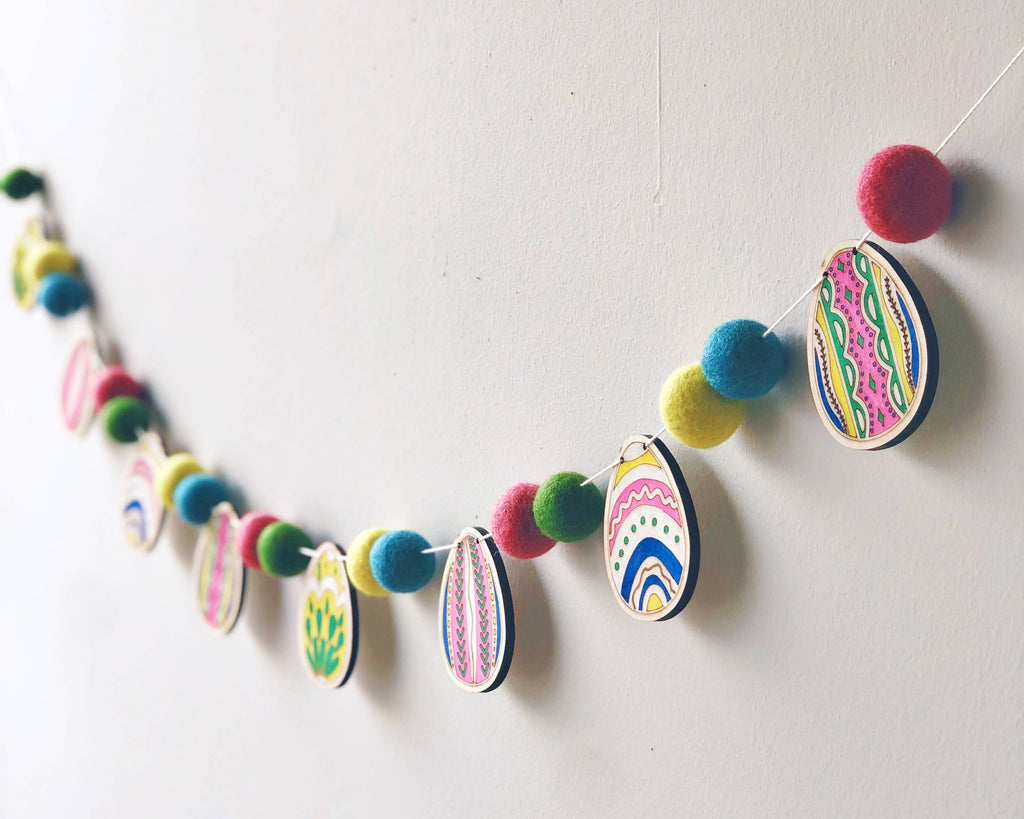 DIY Craft Kit - Easter Egg Garland