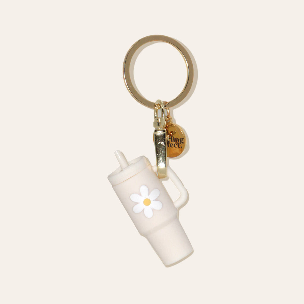 Tiny Tumbler Keychain - Oat