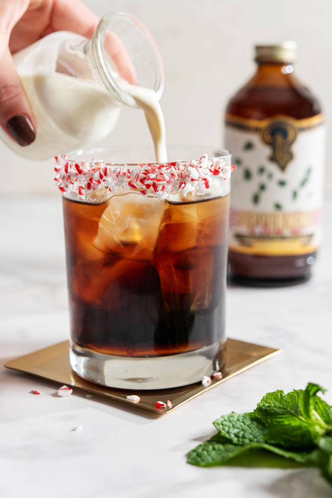 Peppermint Syrup 12oz - cocktail / mocktail beverage mixer