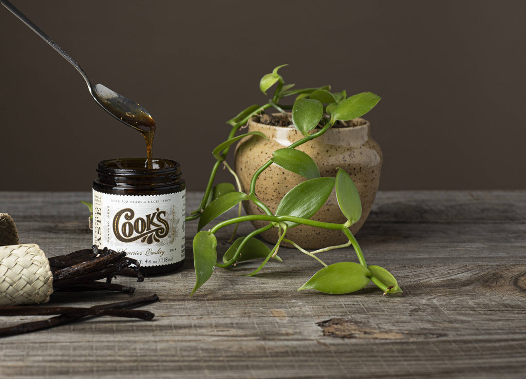 Pure Vanilla Bean Paste - Puree: 8 Oz