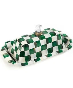 Emerald Check Butter Box