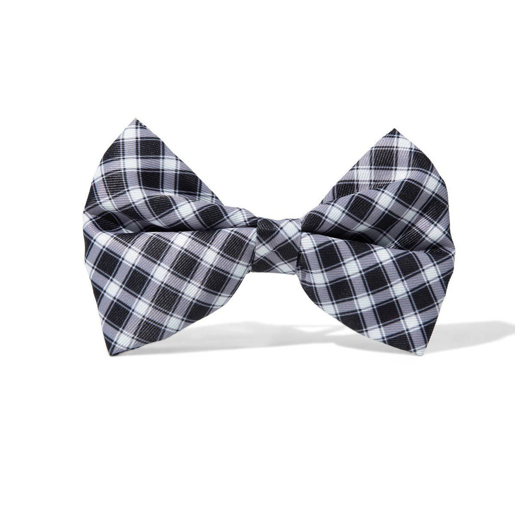 Leighton Bow Tie | Black Dog Bow Tie | Dog Collar Accessory 