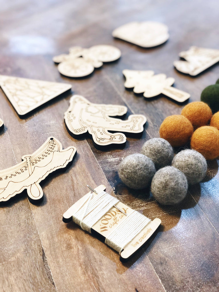 DIY Craft Kit - Adventure Theme Garland