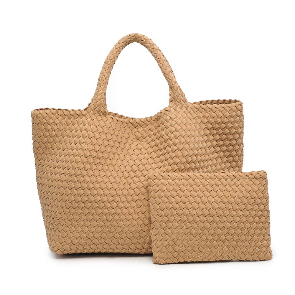 Sky's The Limit - Large Woven Neoprene Tote