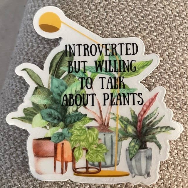 Clear Plant Stickers