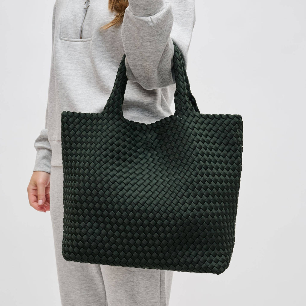 Sky's The Limit - Medium Woven Neoprene Tote