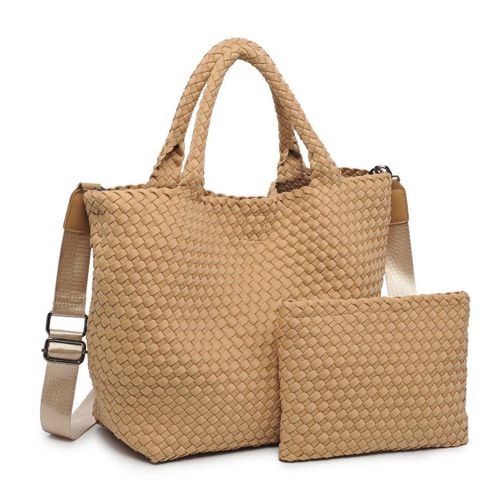 Sky's The Limit - Medium Woven Neoprene Tote