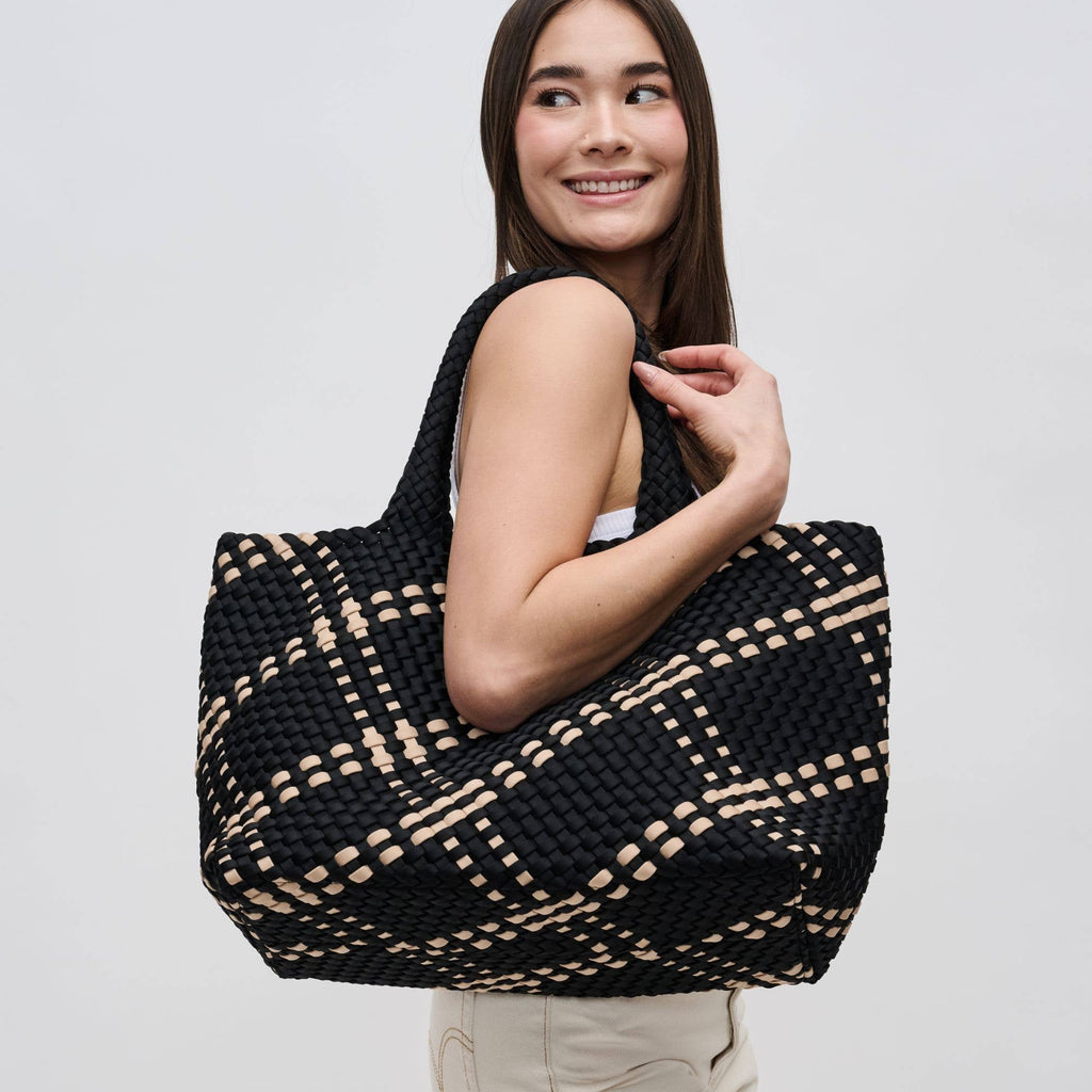 Sky's The Limit - Large Woven Neoprene Tote