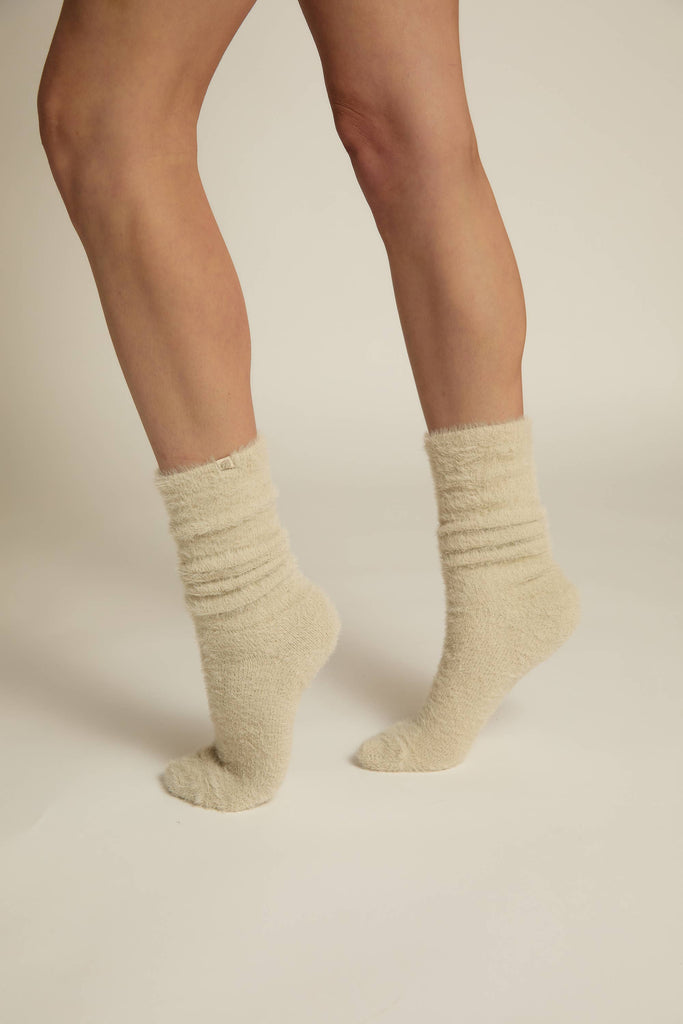 Faceplant Soft Fuzzy Lounge Socks