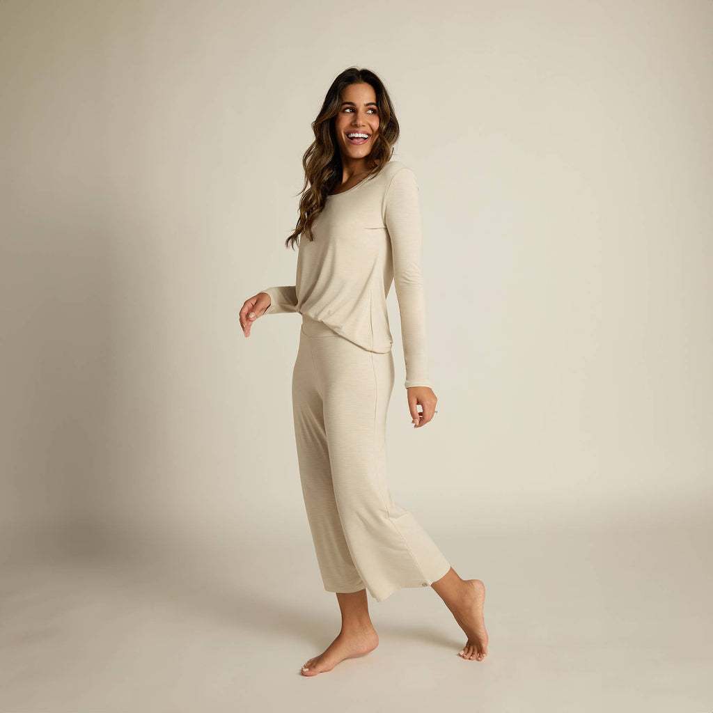 Faceplant Bamboo™ Wide-Leg Capri