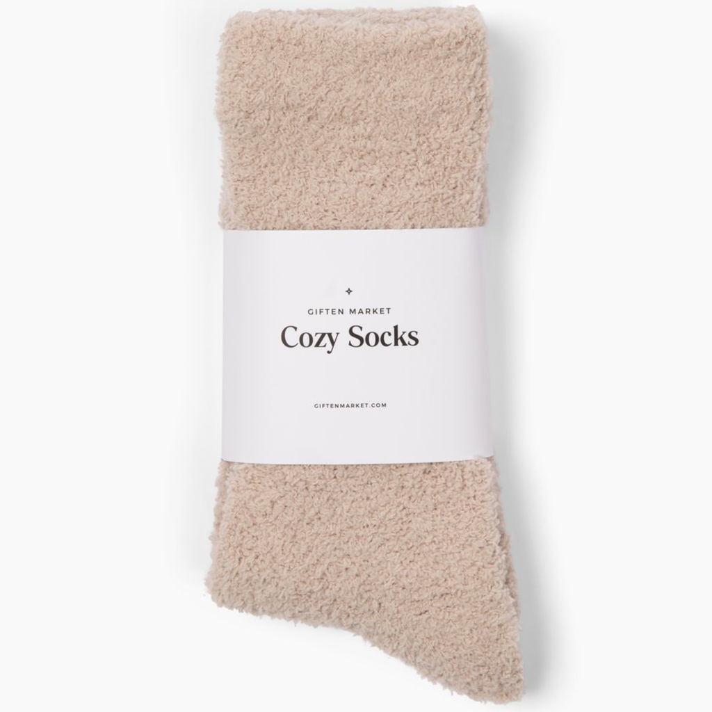 Cozy Cloud Socks - Ivory - Warm & Soft - Winter Gift