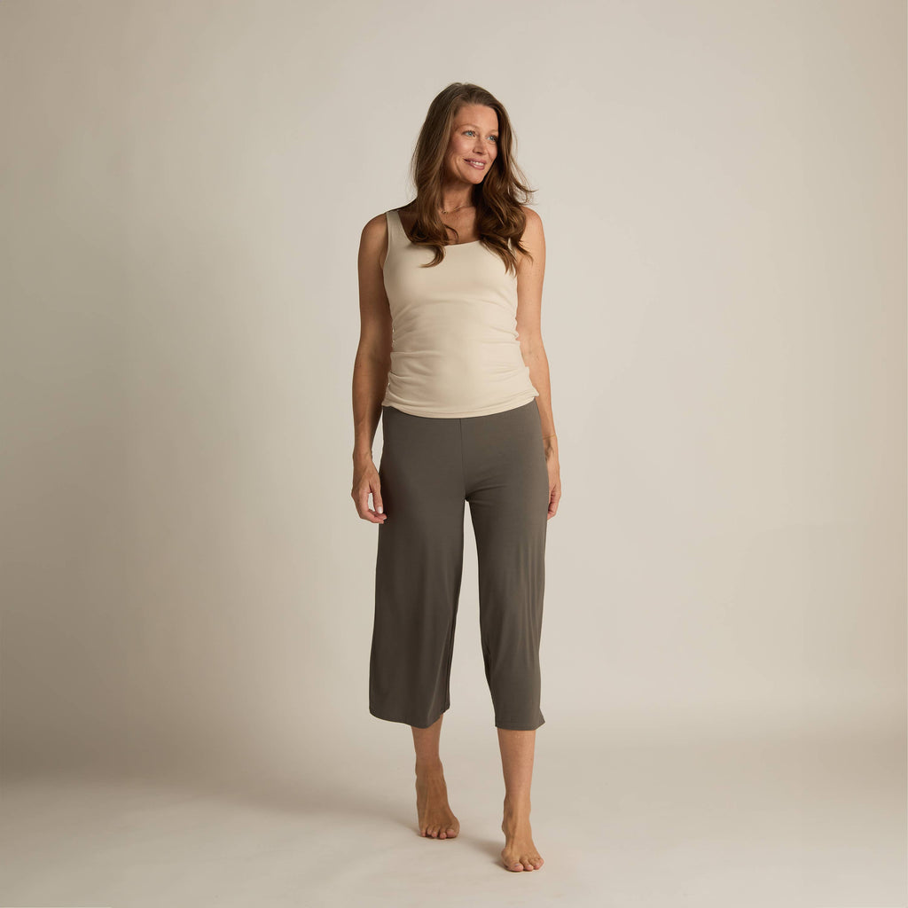 Faceplant Bamboo™ Wide-Leg Capri