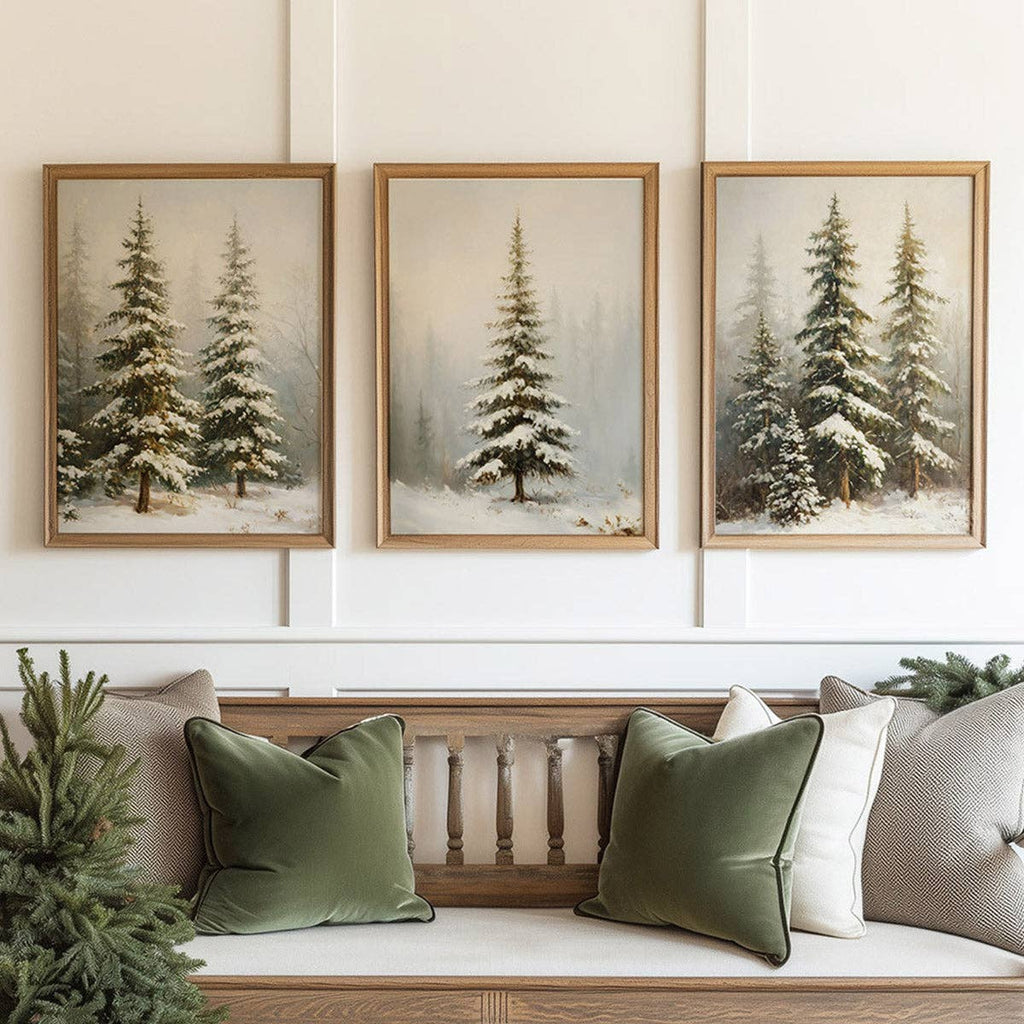 Sundance Fir Trees Winter Art Prints