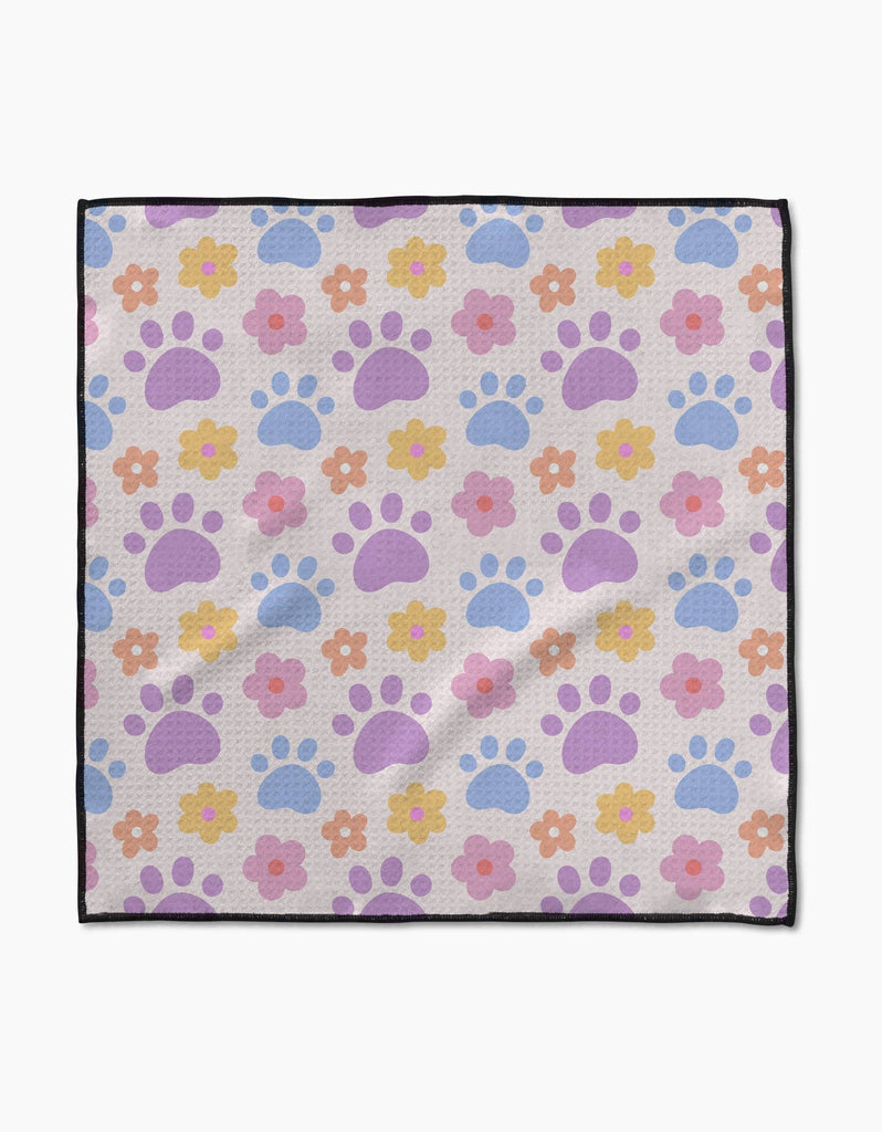 Paws and Daisies Paw Towel