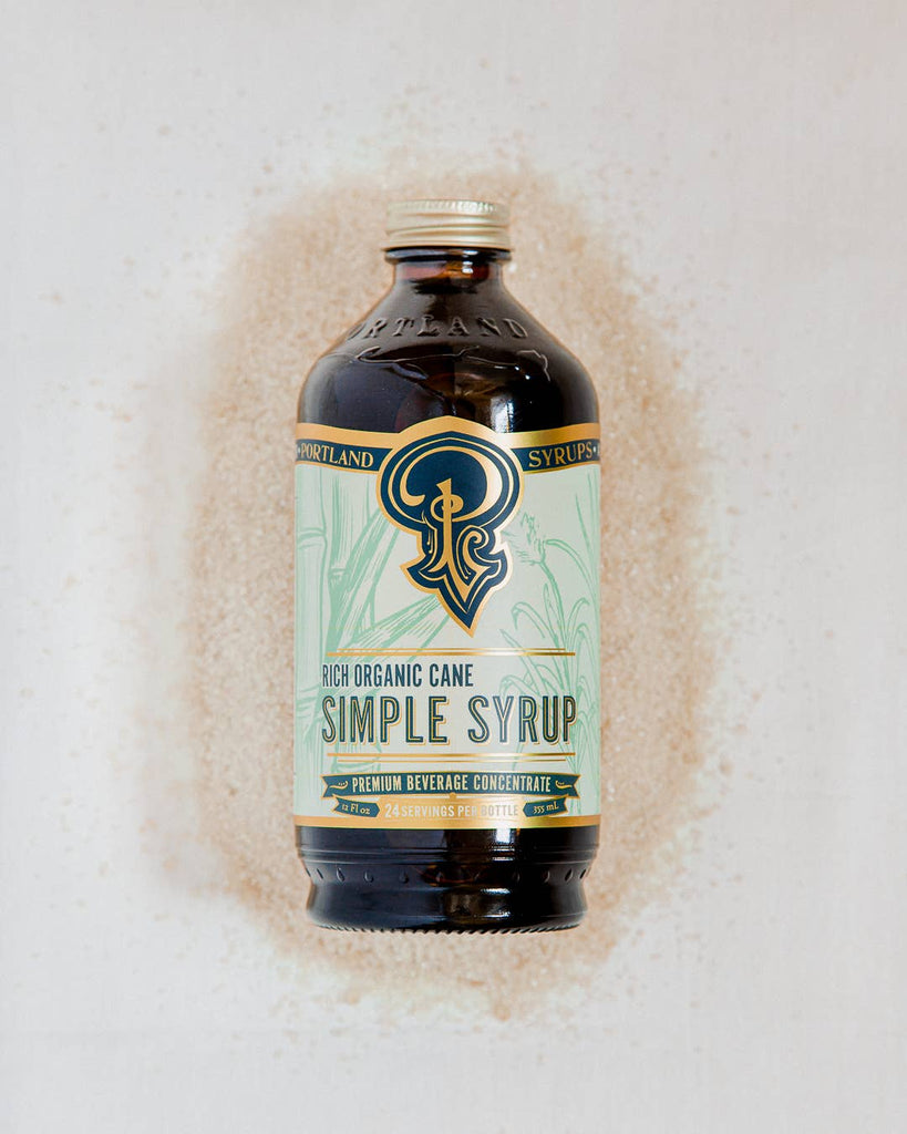 Organic Cane Sugar Simple Syrup 12 oz