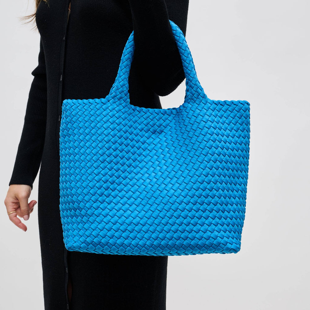 Sky's The Limit - Medium Woven Neoprene Tote