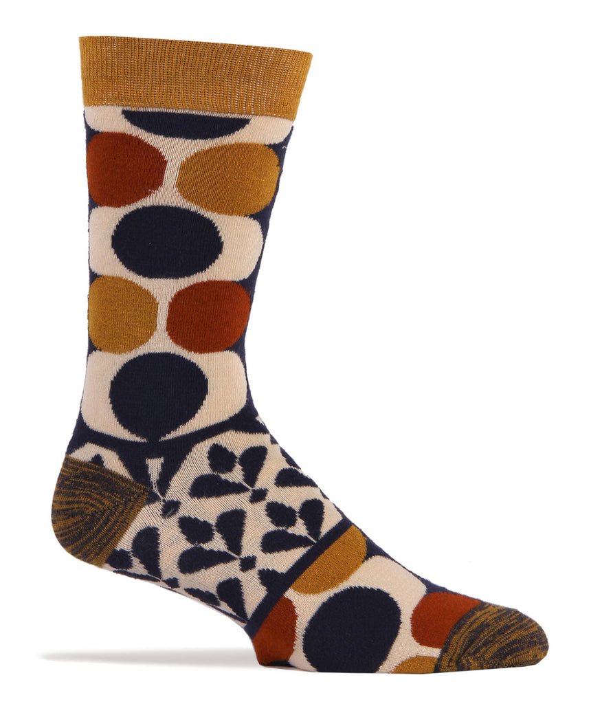 Cosmic Sounds | Men's Bamboo Crew Funny Socks