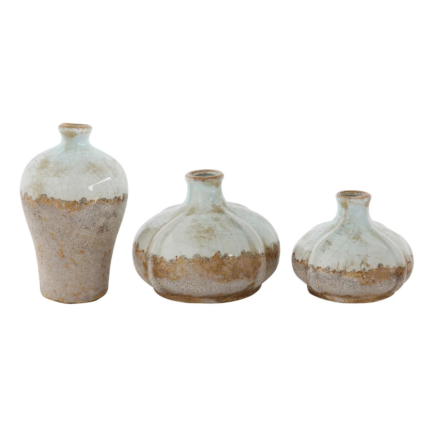 Distressed Terracotta Vases 3 styles