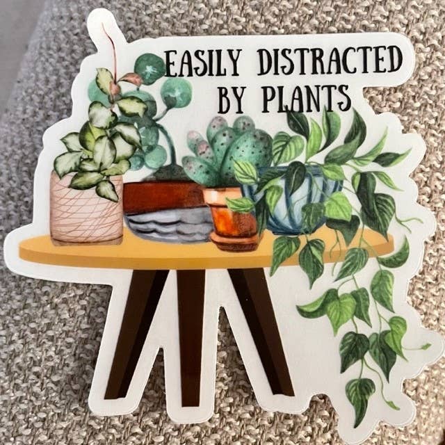 Clear Plant Stickers