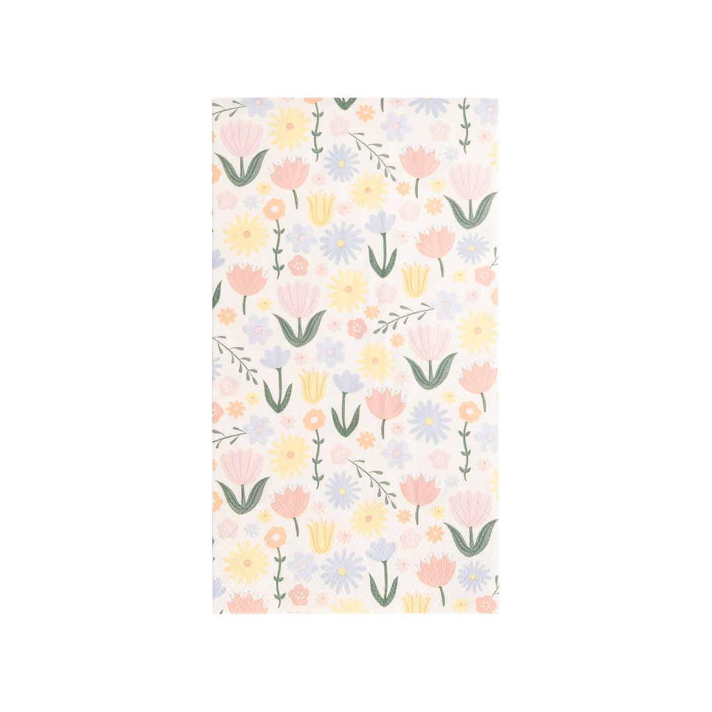 PLNP251 - Spring Floral Paper Dinner Napkin