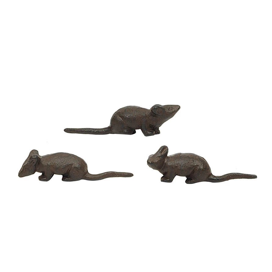 Cast Iron Mouse, 3 Styles