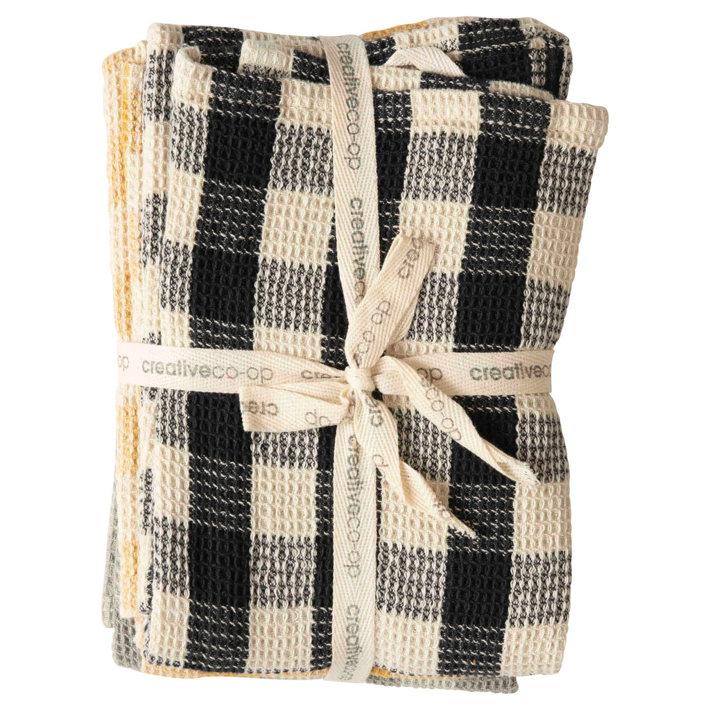 Cotton Waffle Weave Tea Towels, Sold separate