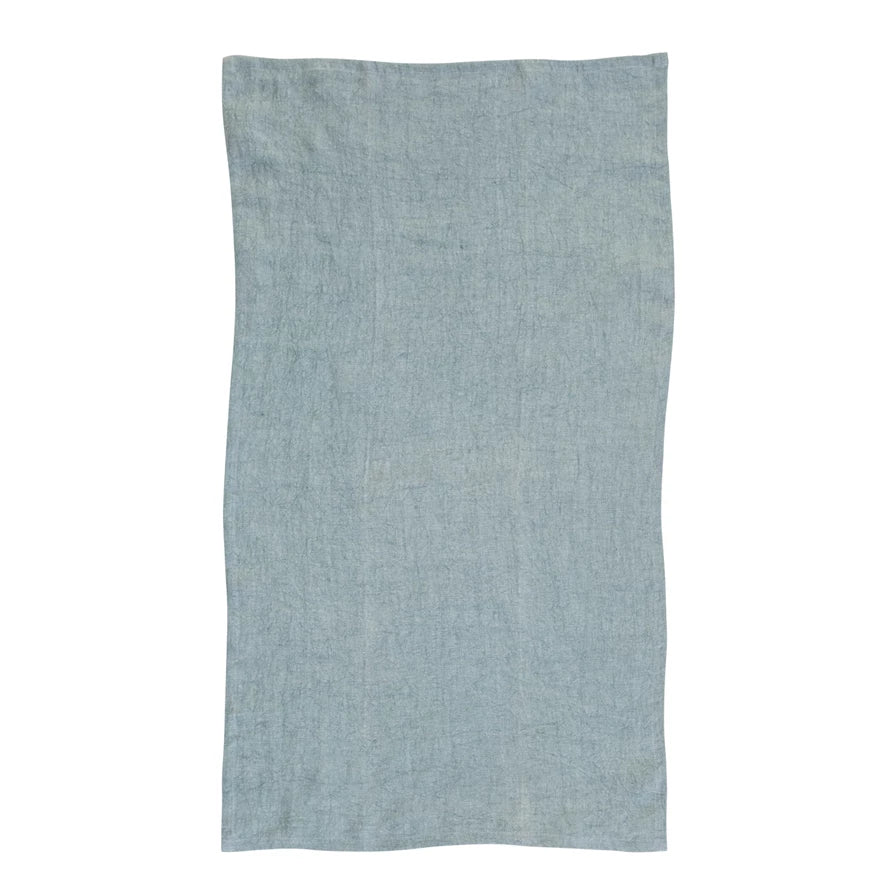 Oversized Stonewashed Linen Tea Towel