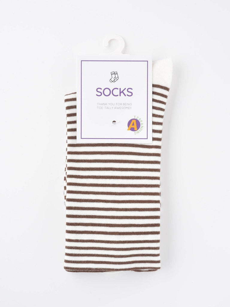 Rufia - Colorful Striped Mid-Calf Socks