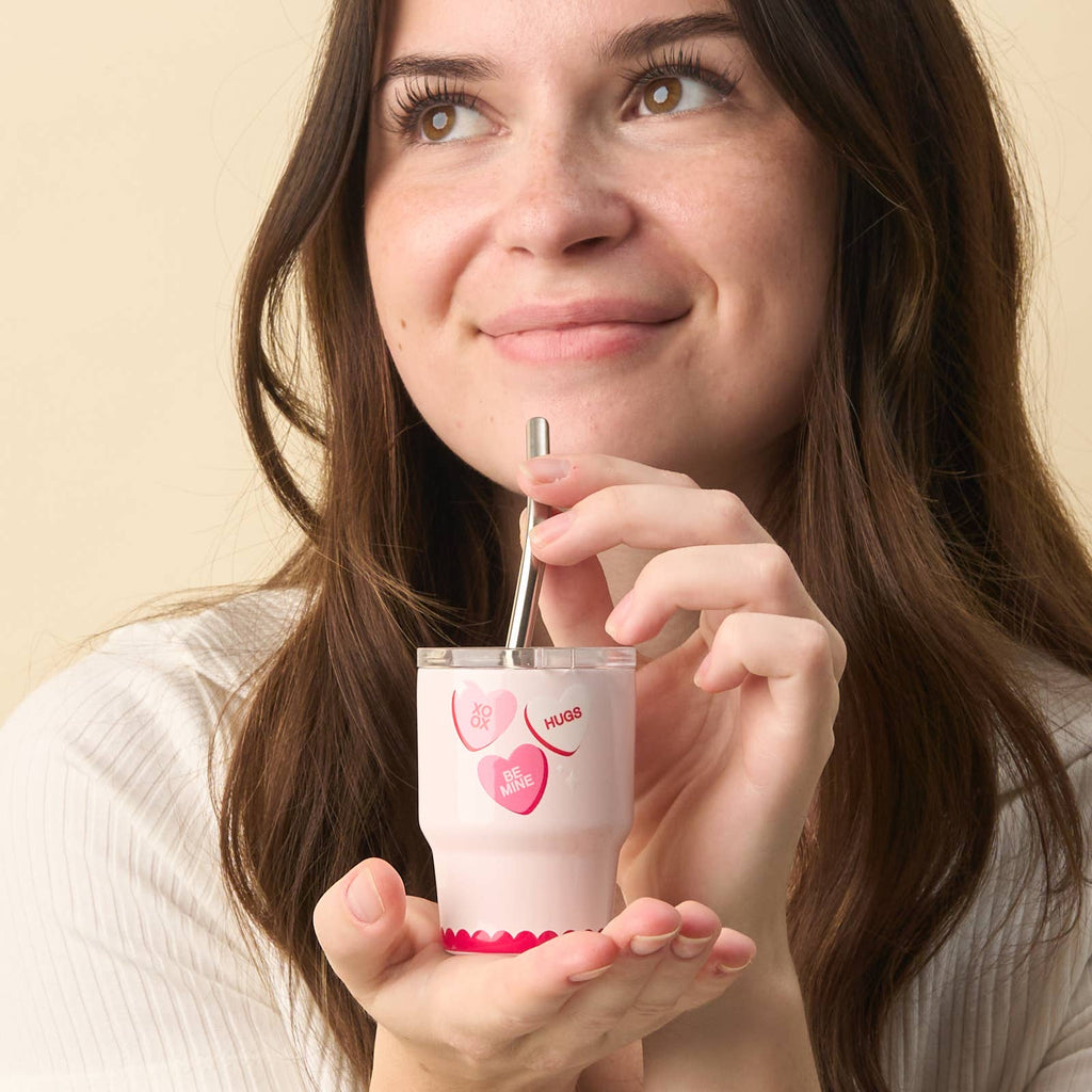 2 oz Tiny Tumbler-Candy Hearts