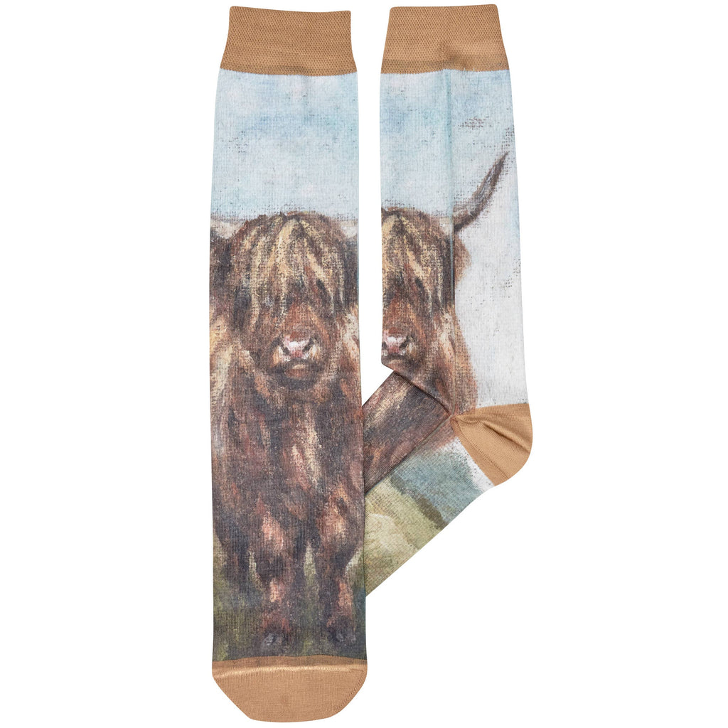 Highland Cows Socks