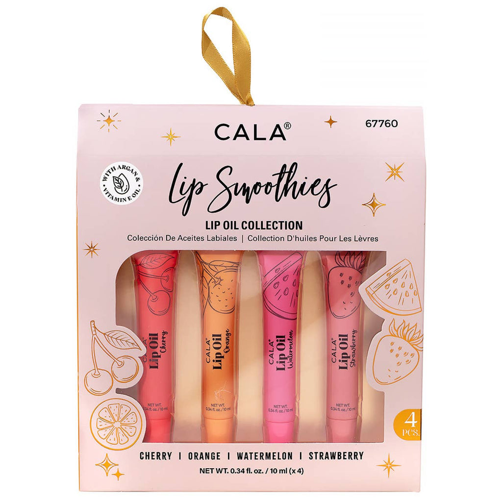 CALA Lip Fruity Smoothies Lip Oils (Pack of 4)