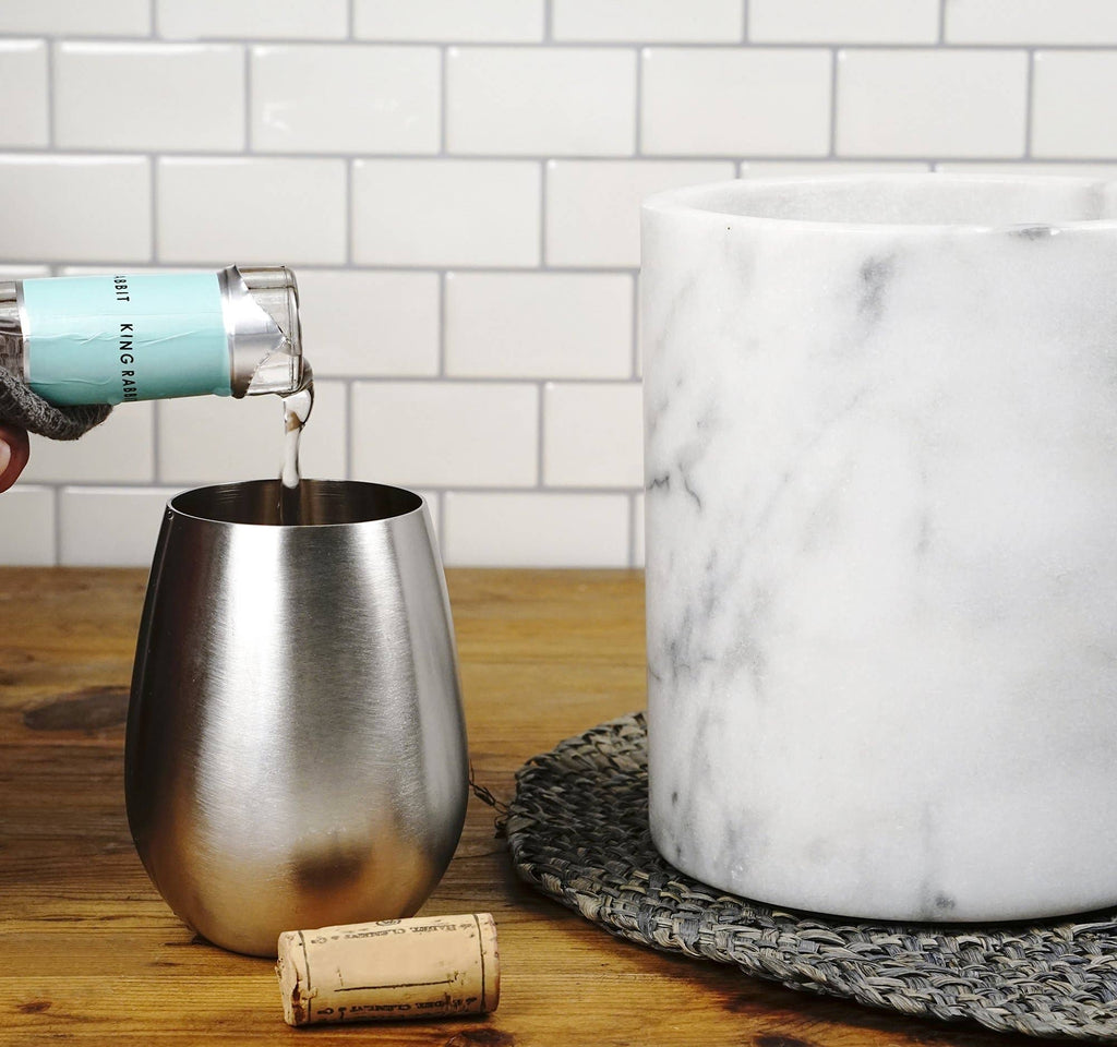 Wine Cooler/Tool Holder - Marble