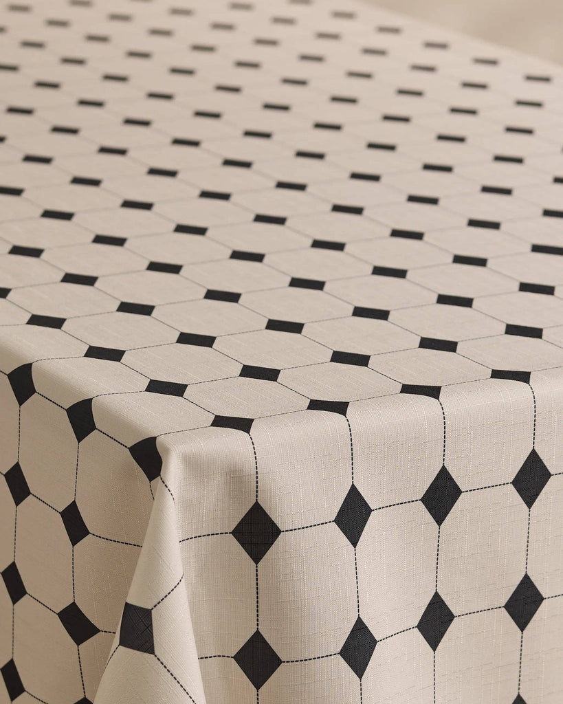 Espresso Mosaic Tablecloth