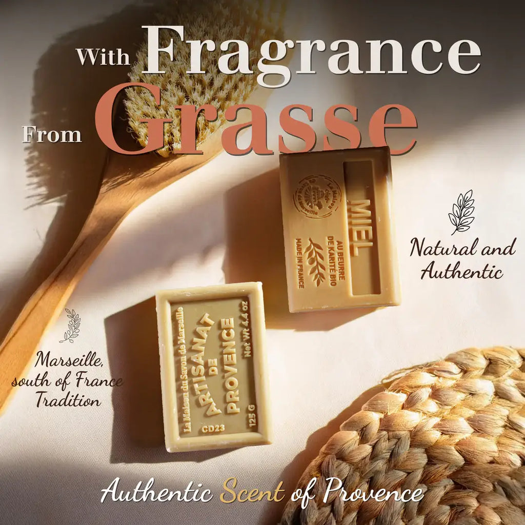 Shea Butter Soap- Exfoliating Lavender 250g/8.8 oz