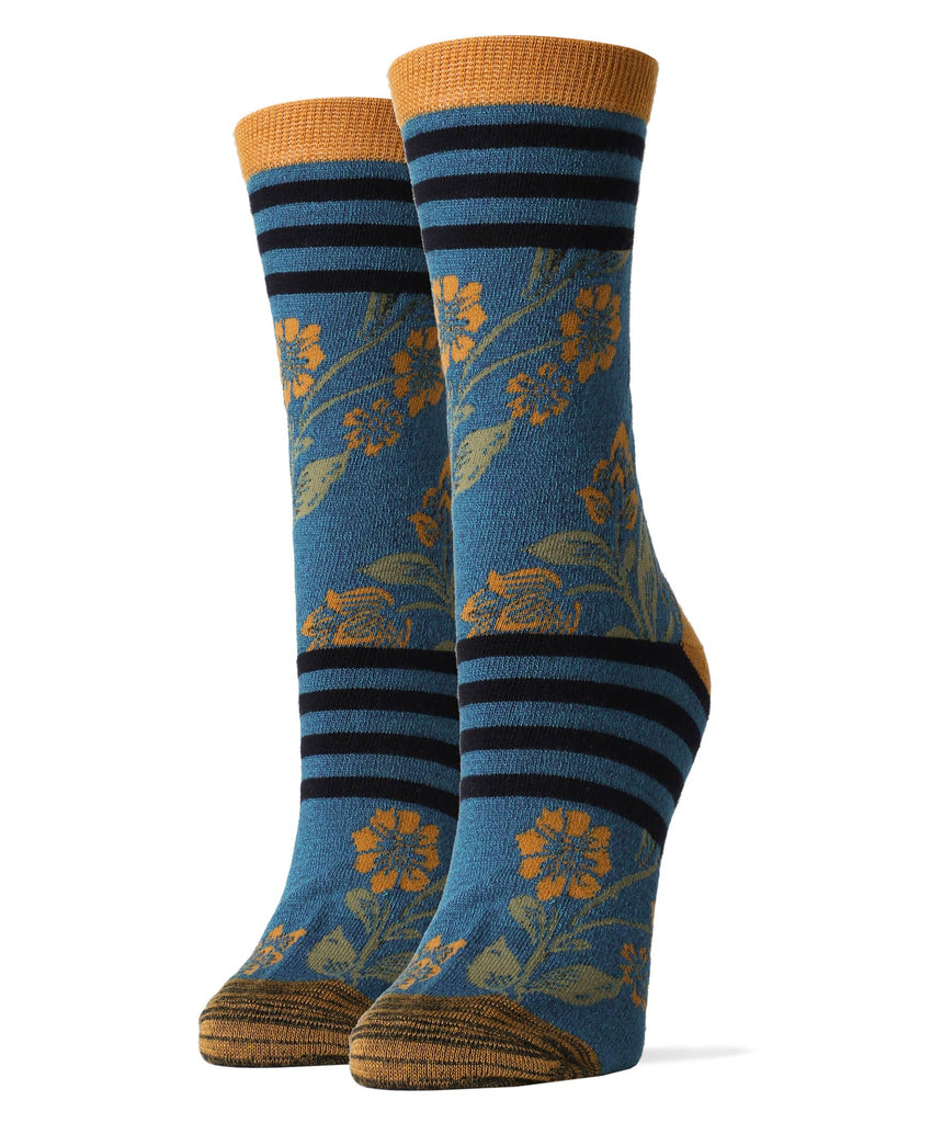 Ms. Wilson | Women's Premium Bamboo Crew Dress Socks