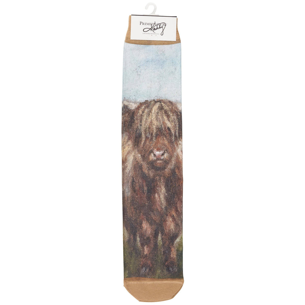 Highland Cows Socks